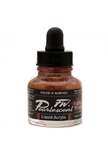 Daler Rowney FW Pearlescent Acrylic Inks 29.5ml Cam Şişe 111 Birdwing Copper