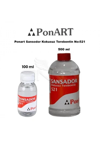 Ponart Sansodor Kokusuz Terebentin No:521