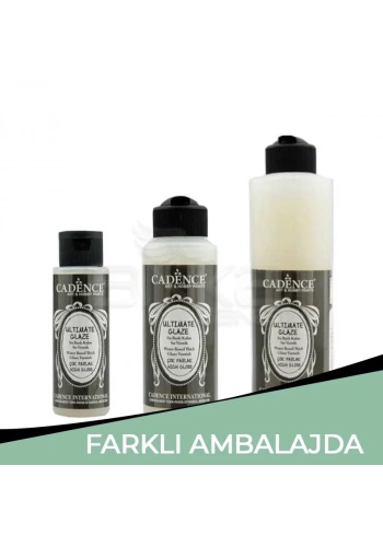 Cadence Ultimate Glaze Parlak Su Bazlı Sır Vernik
