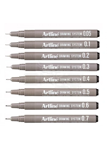 Artline Drawing System Teknik Çizim Kalemi