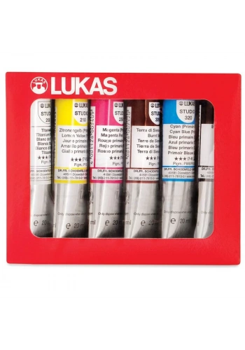 Lukas Studio Yağlı Boya Seti Assortment Box 6x20ml 6482