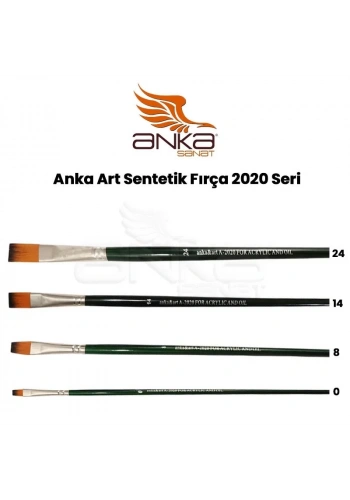Anka Art Sentetik Fırça 2020 Seri