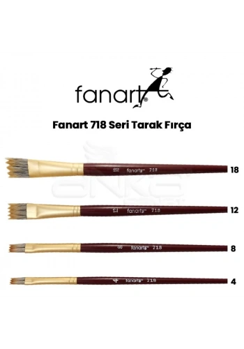 Fanart 718 Seri Tarak Fırça