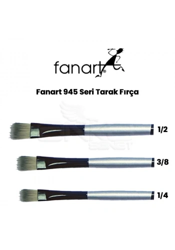 Fanart 945 Seri Tarak Fırça