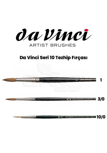 Da Vinci Seri 10 Tezhip Fırçası