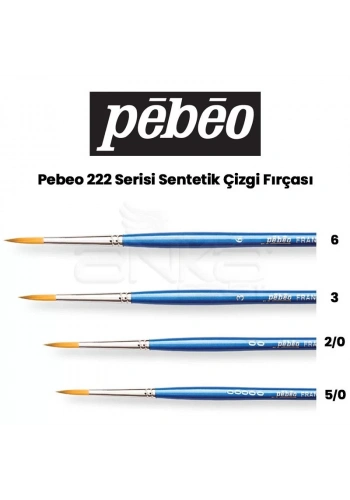 Pebeo 222 Seri Çizgi Fırçası