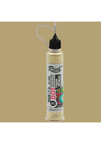 Rich Dot Paınt Boncuk Boya 12080 Soft Altın