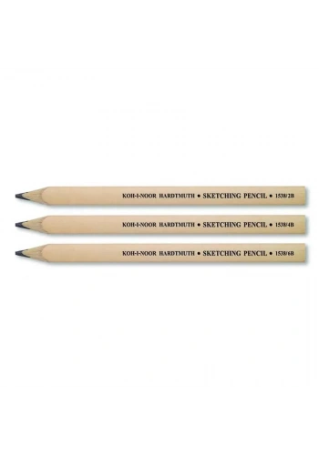 Koh-i-Noor Sketching Pencil Yassı Uçlu Geniş Çizim Kalemi - 1538