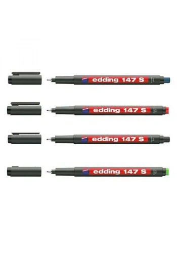 Edding 147 S Çok Amaçlı Asetat Kalemi