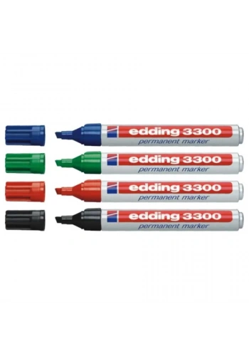 Edding 3300 Kesik Uçlu Permanent Markör Kalemi 1-5mm