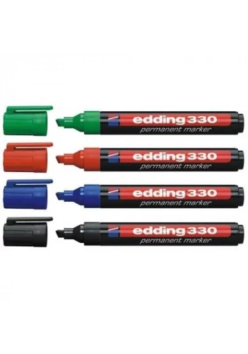 Edding 330 Permanent Markör Kalem Kesik Uç  1-5mm