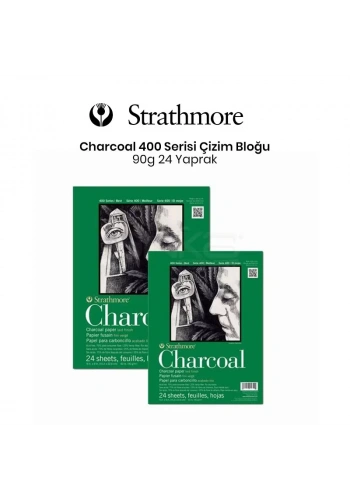 Strathmore Charcoal 24 Yaprak 90g 400 Series