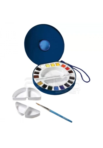 Daler Rowney Aquafine Travel Set 18 Renk