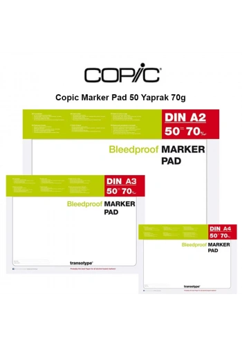 Copic Marker Pad 50 Yaprak 70g