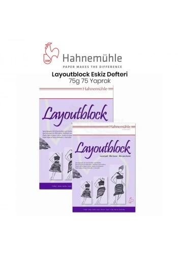 Hahnemühle Layoutblock 75 Yaprak 75g
