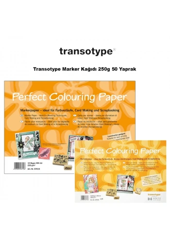 Transotype Marker Kağıdı 250g 50 Yaprak
