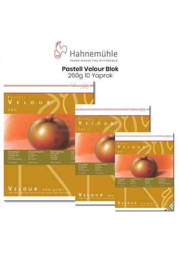 Hahnemühle Pastell Velour Blok 10 Yaprak 260 g
