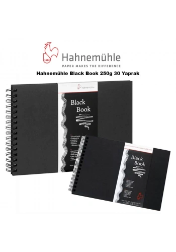 Hahnemühle Black Book 250g 30 Yaprak