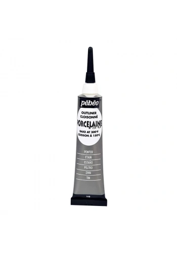 Pebeo Porcelaine 150 Fırınlanabilir Porselen Kontür 20ml 10 Pewte