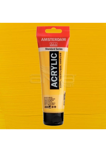Amsterdam Akrilik Boya 120ml 269 Azo Yellow Medium