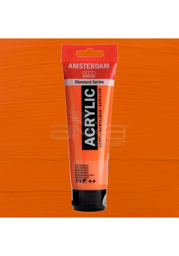 Amsterdam Akrilik Boya 120ml 276 Orange Azo