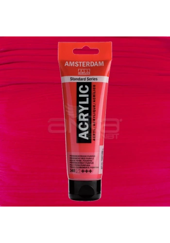 Amsterdam Akrilik Boya 120ml 348 Permanent Red Purple