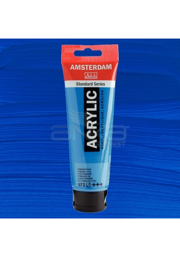 Amsterdam Akrilik Boya 120ml 572 Primary Cyan