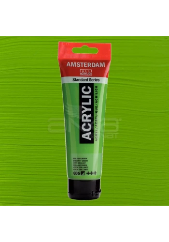 Amsterdam Akrilik Boya 120ml 605 Brilliant Green