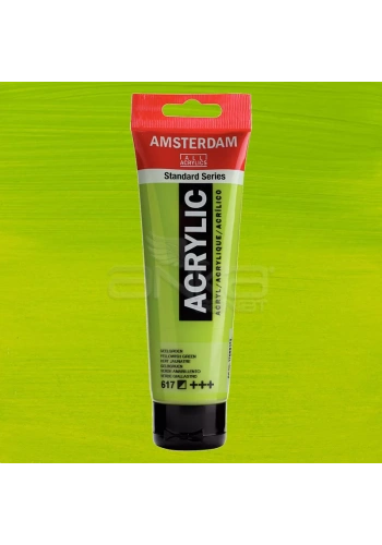 Amsterdam Akrilik Boya 120ml 617 Yellowish Green