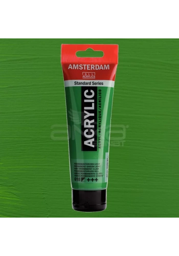 Amsterdam Akrilik Boya 120ml 618 Permanent Green Light
