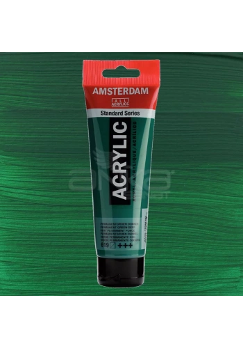 Amsterdam Akrilik Boya 120ml 619 Permanent Green. Deep