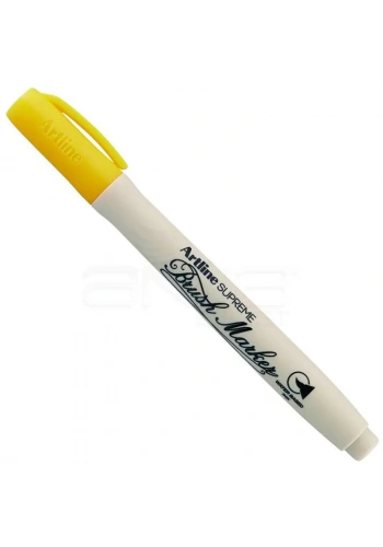 Artline Supreme Brush Marker Fırça Uçlu Kalem Yellow