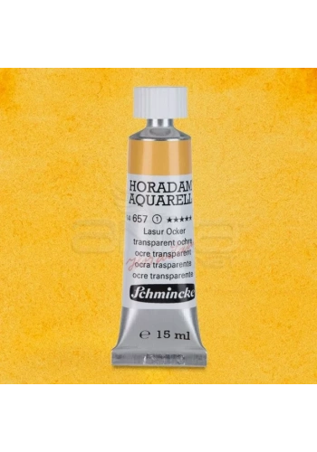 Schmincke Horadam Aquarell Tube 15ml Seri 1 Transparent Ochre 657