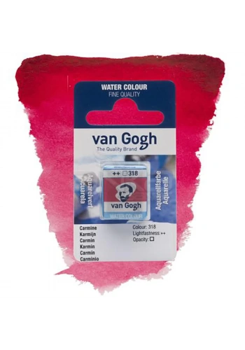 Van Gogh Tablet Sulu Boya Yedek Carmine 318