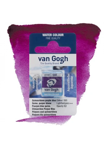 Van Gogh Tablet Sulu Boya Yedek Oulna Puple Blue 593