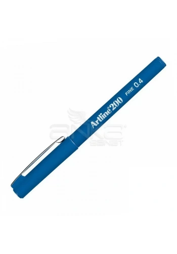 Artline Fineliner 200 0.4mm İnce Uçlu Yazı Ve Çizim Kalemi Blue