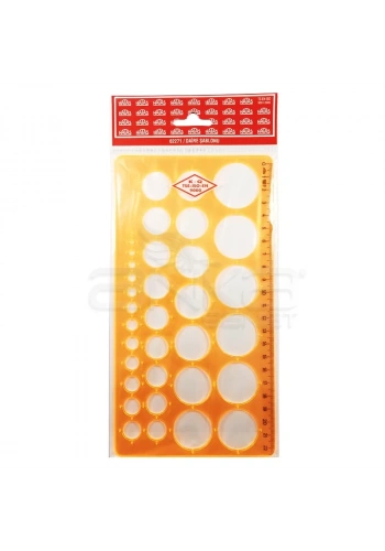 Hatas Daire Şablonu 1-35cm 02271