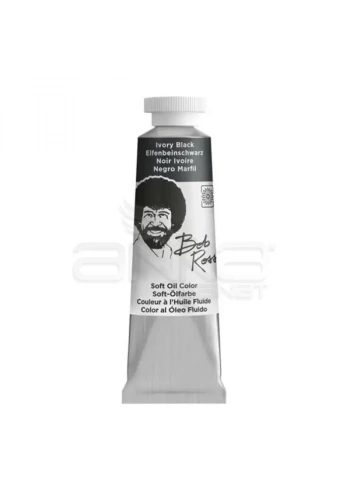 Bob Ross Yağlı Boya Çiçek Serisi 37ml-6707 Ivory Black