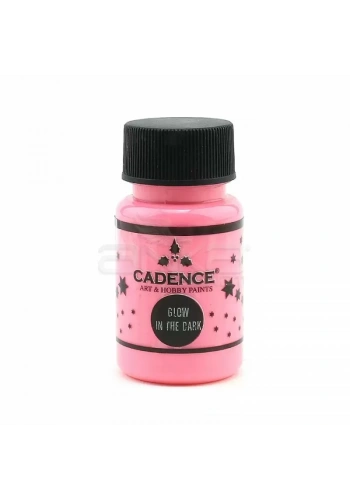 Cadence Karanlıkta Parlayan Boya Glow in The Dark 50ml Pembe