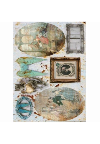 Cadence Pirinç Dekopaj Kağıdı Model 326 29x42cm