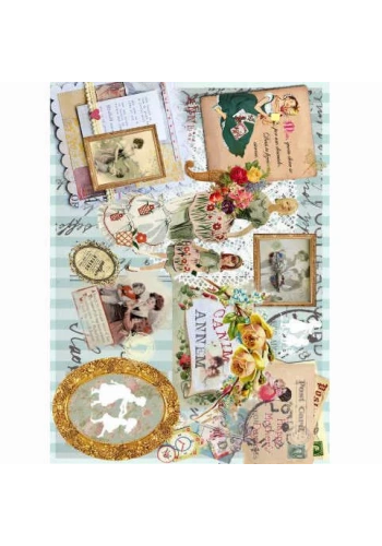 Cadence Pirinç Dekopaj Kağıdı Model 327 29x42cm