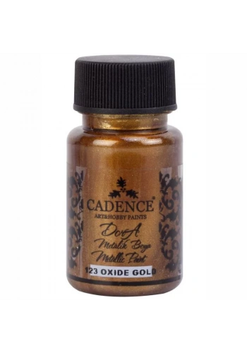 Cadence Dora Metalik Boya 50ml 123 Oxide Gold