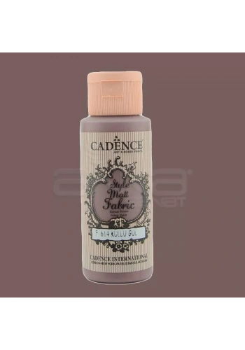 Cadence Style Matt Fabric Kumaş Boyası 59ml F614 Küllü Gül-Ashy Rose