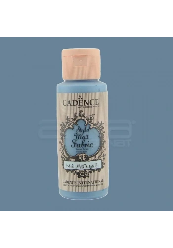 Cadence Style Matt Fabric Kumaş Boyası 59ml F618 Lavanta Mavisi-Lavender Blue
