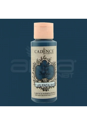 Cadence Style Matt Fabric Kumaş Boyası 59ml F620 Perçem Mavi-Tufis