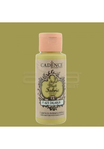 Cadence Style Matt Fabric Kumaş Boyası 59ml F623 Ihlamur-Linden