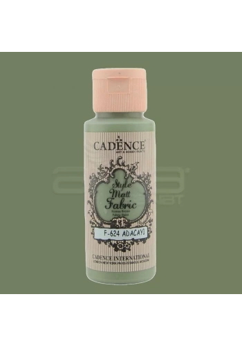 Cadence Style Matt Fabric Kumaş Boyası 59ml F624 Adaçayı-Sage