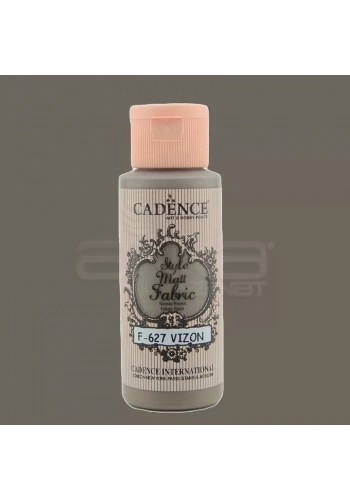 Cadence Style Matt Fabric Kumaş Boyası 59ml F627 Vizon-Mink