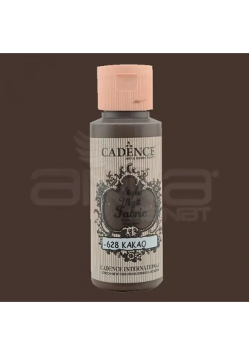 Cadence Style Matt Fabric Kumaş Boyası 59ml F628 Kakao-Cacao