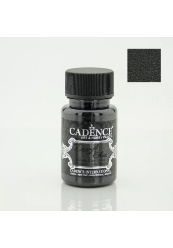 Cadence Dora Glass Metalik Cam Boyası 3131 Siyah